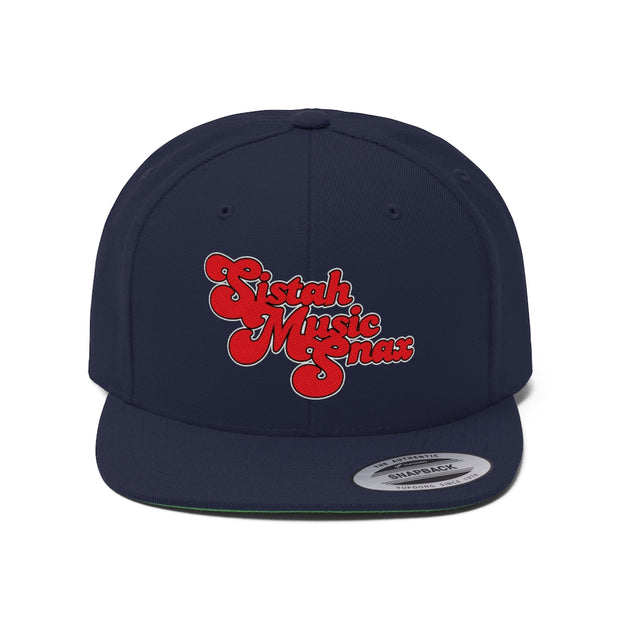 Unisex Flat Bill Hat