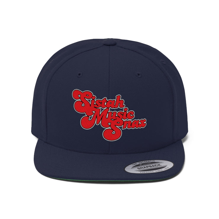 Unisex Flat Bill Hat